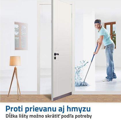 Kép valamiből Lišta ke dveřím - hnědá