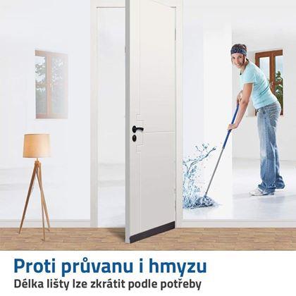Kép valamiből Lišta ke dveřím - hnědá
