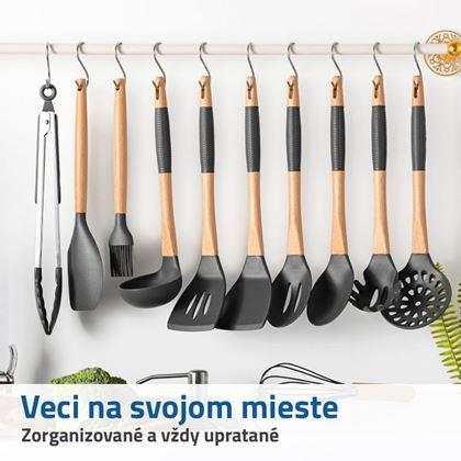 Kép valamiből Rozsdamentes akasztók 5 db - nagy