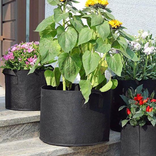 Kép valamiből Textil virágcserép - átmérője 30 cm