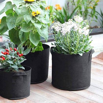 Kép valamiből Textil virágcserép - átmérő 35 cm