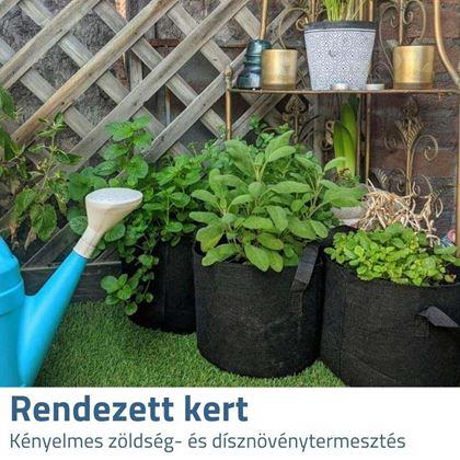 Kép valamiből Textil virágcserép - átmérő 25 cm