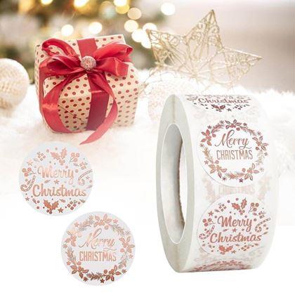 Kép valamiből Matricák 500 db - Merry Christmas