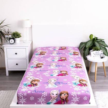 Kép valamiből Dětské bavlněné prostěradlo - Ledové království