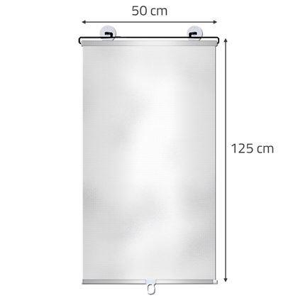 Kép valamiből Világos feltekerhető napellenző - 50 x 125 cm