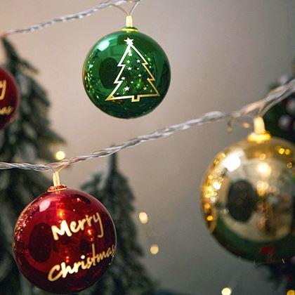 Kép valamiből LED fényfüzér - karácsonyi díszek