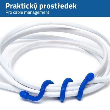 Kép valamiből Szilikon Kábelkötegelő 5 db - hosszúság 20 cm