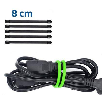 Kép valamiből Szilikon Kábelkötegelő 5 db - hosszúság 8 cm