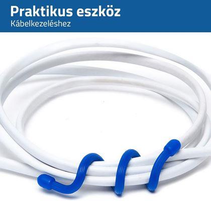 Kép valamiből Szilikon Kábelkötegelő 5 db - hosszúság 20 cm