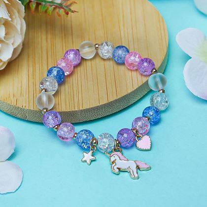 Kép valamiből Üveg karkötő  -  Unicorn