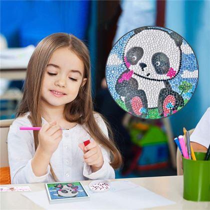 Kép valamiből Gyémántszemes kirakó gyerekeknek  - panda