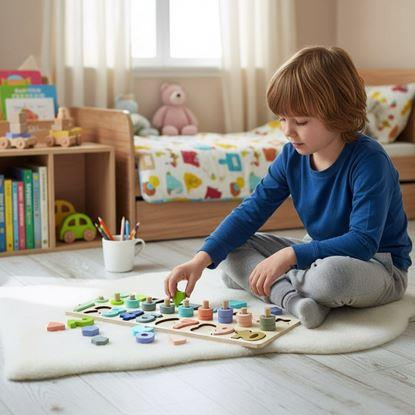 Kép Fa puzzle – számok, formák, számolás