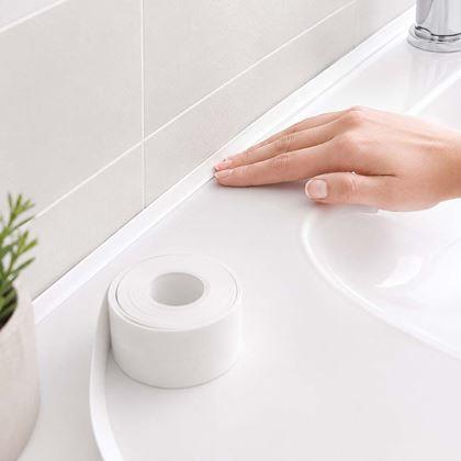 Kép valamiből Vízálló öntapadó tömítőszalag, fehér, 3 m