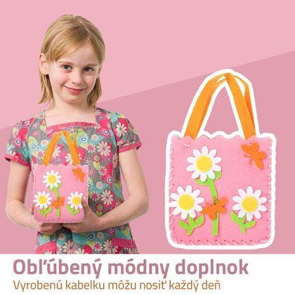 Kép valamiből Készlet gyerekeknek való kézitáska készítéséhez  -  eper