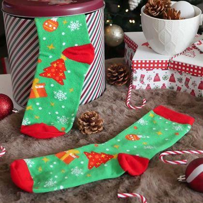 Kép valamiből Karácsonyi zokni - díszek