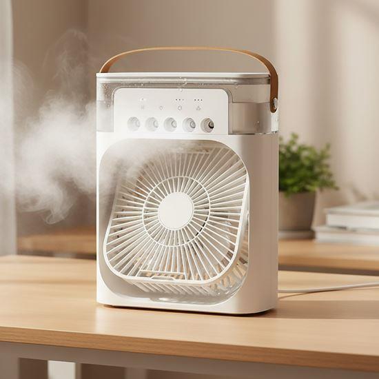 Kép valamiből Asztali ventilátor köddel
