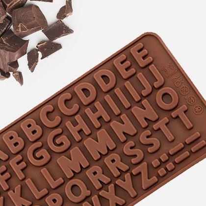 Kép valamiből Szilikon csokiforma – szív - betűk