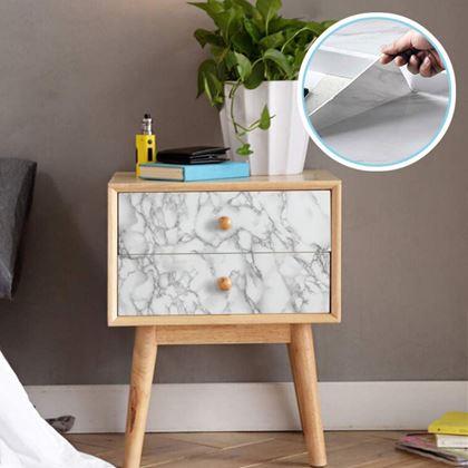 Kép valamiből Márvány tapéta 100 cm - fehér márvány