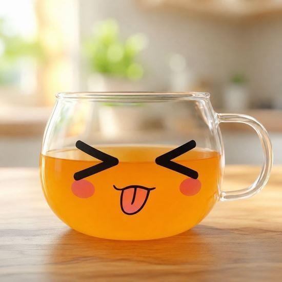 Kép valamiből Bögre emoji - kiköltött nyelv