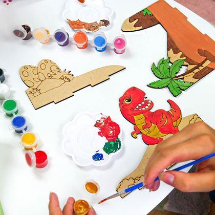 Kép valamiből Készlet 3D kép készítéséhez  -  dinoszauruszok