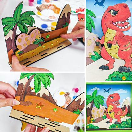 Kép valamiből Készlet 3D kép készítéséhez  -  dinoszauruszok