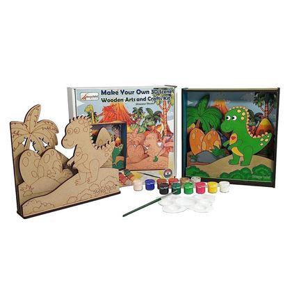 Kép valamiből Készlet 3D kép készítéséhez  -  dinoszauruszok