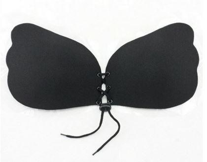 Kép valamiből Öntartó push-up melltartó - D méret fekete