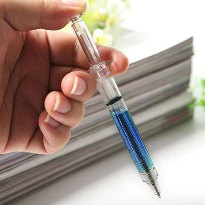 Kép Fecskendő formájú golyóstoll