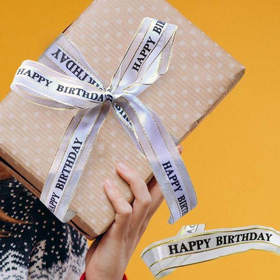 Kép valamiből Díszítő szalag  -  Happy Birthday