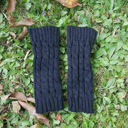 Kép valamiből Kötött kézmelegítő  -  fekete