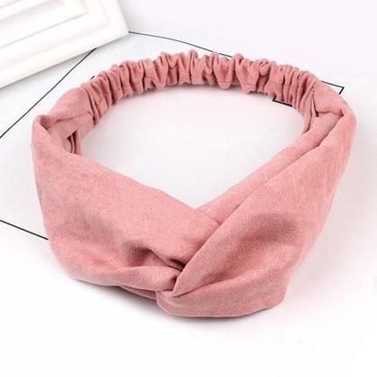 Kép valamiből Elastická čelenka - růžová