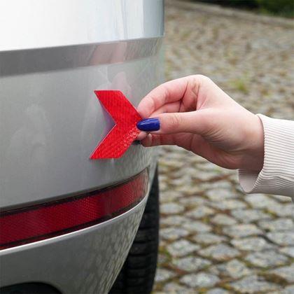 Kép valamiből Autómatricák  -  piros nyilak