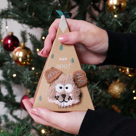 Kép valamiből Meleg zokni díszdobozban  -  mókus