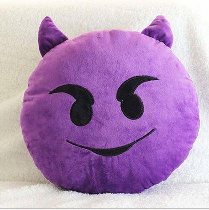 Kép valamiből Emoji párna  -  ördög