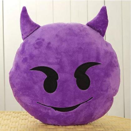 Kép valamiből Emoji párna  -  ördög