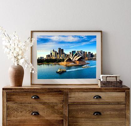 Kép valamiből Diamantové malování s rámem - Sydney