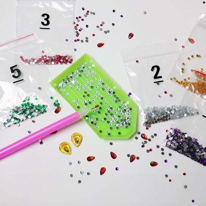 Kép valamiből Diamantové malování speciální - sova