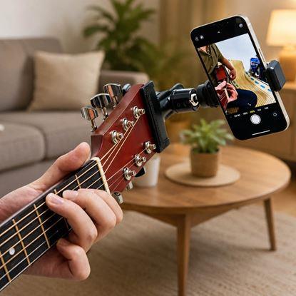 Kép Mobiltelefon tartó gitárra