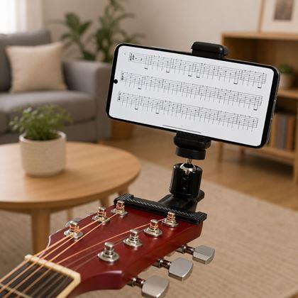 Kép valamiből Mobiltelefon tartó gitárra