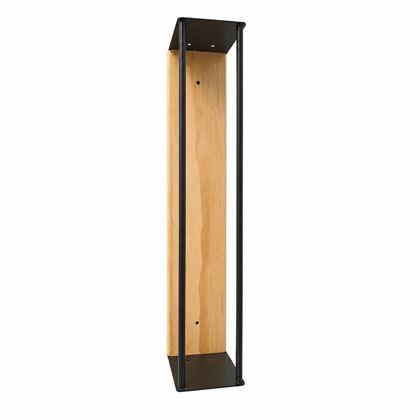 Kép valamiből Fali törölközőtartó fa/fém 40 cm