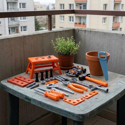 Kép 38 darabos gyermek szerszámkészlet