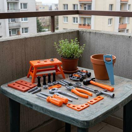 Kép valamiből 38 darabos gyermek szerszámkészlet