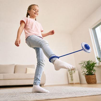 Kép valamiből Lábbal ugráló labda - kék