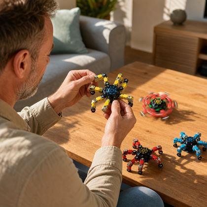 Kép valamiből Fidget spinner robot/pók 2 az 1-ben