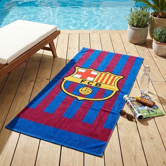 Kép valamiből Focis törölköző - FC Barcelona