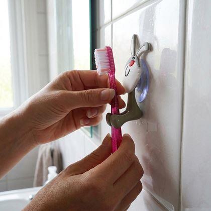 Kép valamiből Fogkefetartó gyerekeknek  -  nyuszi
