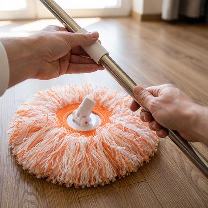Kép Forgófejű porrongy 360°-ban forgatható fejjel