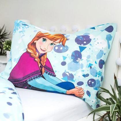 Kép valamiből Frozen ágyneműhuzat – világító effektussal – világoskék, 140x200, 70x90 cm